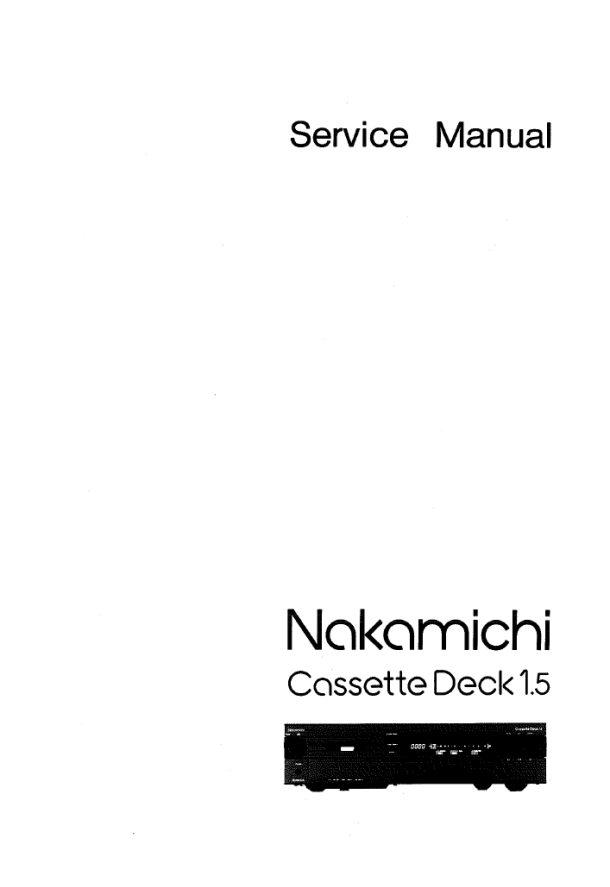 Cassette Deck 1.5
